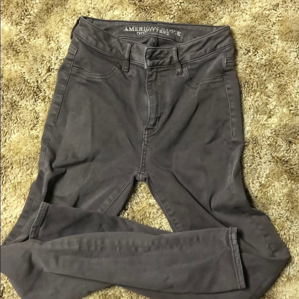 Purple pants AE size 0